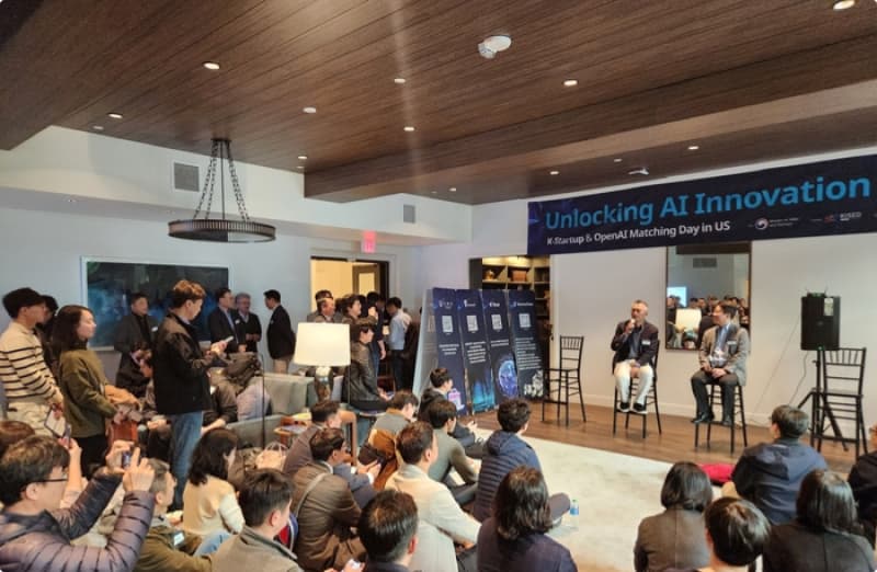 AI 유망 K-스타트업, 美 진출 첫발…현지 스타트업·VC와 네트워킹 행사 진행